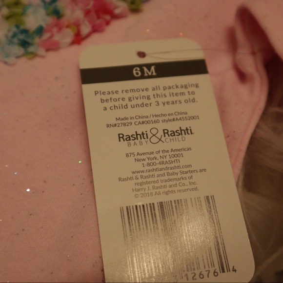 Baby starters heart glittery footie - Picture 4 of 4